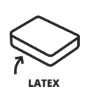 Matratze mit Latexfüllung